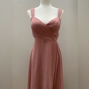 Azazie Bridesmaid Dress Nahrin Dusty Rose
